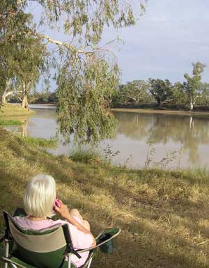 Relaxing Aussie style